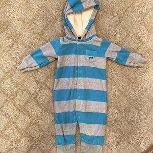 12mo Carter’s Fleece hooded winter outfit